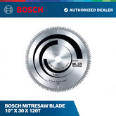 Bosch Mitresaw Blade 10" x 30 x 120T